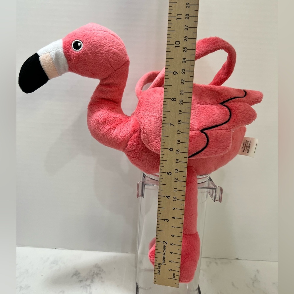 Pink Flamingo Plush bag - Picture 8 of 9